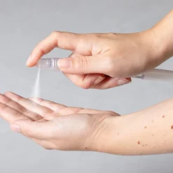 Gift Campaign Penne pubblicitarie con spray inchiostro blu igieniche Spray></noscript> Penne Di Plastica