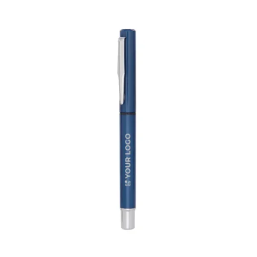 Gift Campaign Penne roller classiche personalizzate con tappo e inchiostro blu Funny> Gadget Per L'Ufficio