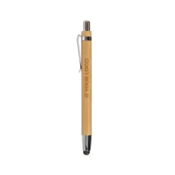 Gift Campaign Penne touch promozionali in bambù inchiostro nero Multifunzione Bambù></noscript> Penne Ecologiche