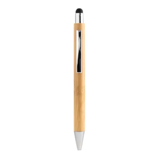 Gift Campaign Penne touch screen personalizzate in legno inchiostro blu Zurich Bamboo> Penne Ecologiche|Penne Touch