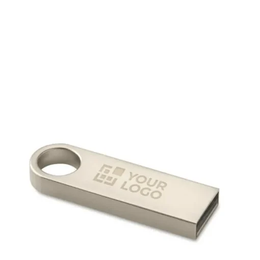 Gift Campaign Pennette usb personalizzate connessione 3.0 Compacto Round 3.0> Chiavette Usb Di Metallo