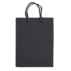 Gift Campaign Piccola busta di carta laminata 200g/m2 colorata con manici in corda> Buste Di Carta