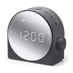 Gift Campaign Piccola radiosveglia con display a specchio e doppio allarme> Altri Gadget Pubblicitari