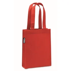 Gift Campaign Piccola shopper in feltro rPET con soffietto e manici corti> Borse Di Tela Personalizzate