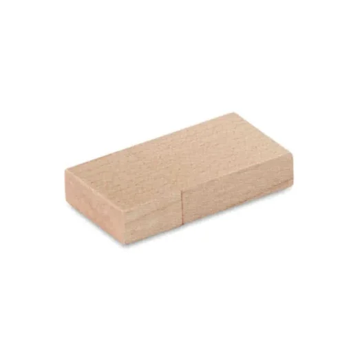 Gift Campaign Piccola USB personalizzata di legno con anello Brickwood Mini> Gadget Ecologici|Chiavette Usb Ecologiche