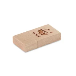 Gift Campaign Piccola USB personalizzata di legno con anello Brickwood Mini></noscript> Gadget Ecologici|Chiavette Usb Ecologiche