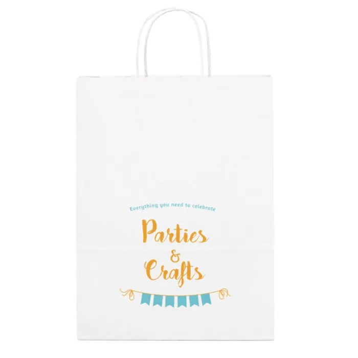 Gift Campaign Piccole buste con logo per negozi in carta kraft da 90 g/m2 Retail Mini> Buste Di Carta