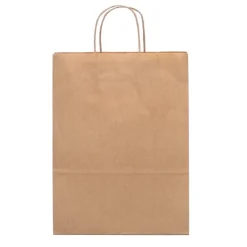 Gift Campaign Piccole buste con logo per la spesa manici corti 115 g/m2 Craft Mini> Buste Di Carta