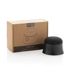 Gift Campaign Piccolo altoparlante wireless magnetico in plastica riciclata 5W></noscript> Casse Personalizzate