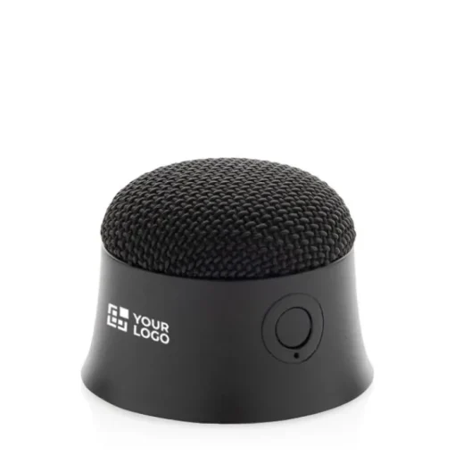 Gift Campaign Piccolo altoparlante wireless magnetico in plastica riciclata 5W> Casse Personalizzate