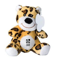 Gift Campaign Piccolo leopardo di peluche con etichetta e occhi ricamati></noscript> Peluche