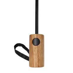Gift Campaign Piccolo ombrello automatico in rPET con manico in legno Ø97></noscript> Ombrelli Pieghevoli