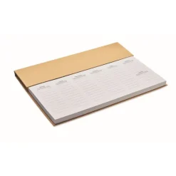 Gift Campaign Piccolo planner settimanale con penna blu, righello e segnapagina> Post-It E Memo