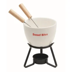 Gift Campaign Piccolo set da fonduta di cioccolato per 2 con ciotola in ceramica 240ml></noscript> Altri Utensili Da Cucina