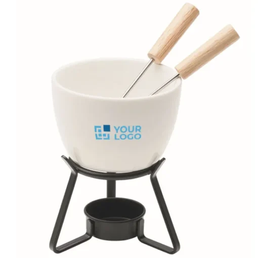 Gift Campaign Piccolo set da fonduta di cioccolato per 2 con ciotola in ceramica 240ml> Altri Utensili Da Cucina