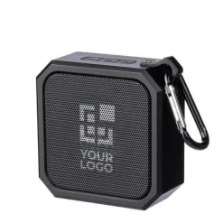 Gift Campaign Piccolo speaker quadrato personalizzabile in ABS riciclato></noscript> Casse Personalizzate