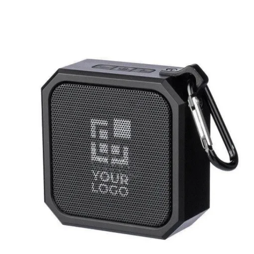 Gift Campaign Piccolo speaker quadrato personalizzabile in ABS riciclato> Casse Personalizzate