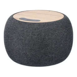 Gift Campaign Piccolo speaker rotondo con dettagli in bambù sulla parte superiore> Casse Personalizzate