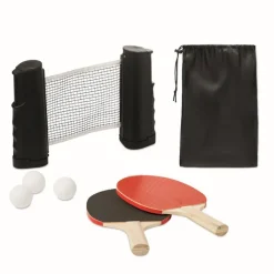 Gift Campaign Ping pong portatile con rete avvolgibile da tavolo Ping Pong To Go> Giochi E Passatempo