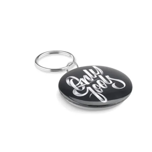 Gift Campaign Pins personalizzate online con anello portachiavi Ø44mm MiniPin> Spille
