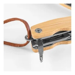 Gift Campaign Pinza pubblicitaria corpo bambù 9 funzioni con cordino Bamboo></noscript> Altri Attrezzi