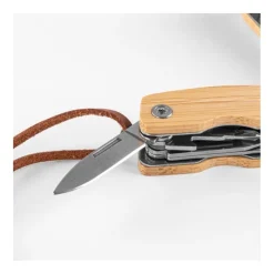 Gift Campaign Pinza pubblicitaria corpo bambù 9 funzioni con cordino Bamboo></noscript> Altri Attrezzi