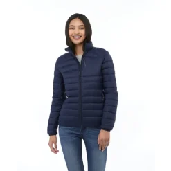 Gift Campaign Piumino da donna dettagli riflettenti elasticizzato Elevate Essentials></noscript> Giubbotti