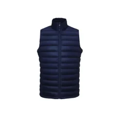 Gift Campaign Piumino gilet leggero uomo imbottito impermeabile SOL'S Wilson BW> Smanicati