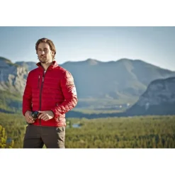 Gift Campaign Piumino leggero con logo in 20D e nylon 115 g/m2 Elevate Life> Giubbotti