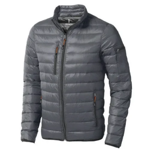 Gift Campaign Piumino leggero con logo in 20D e nylon 115 g/m2 Elevate Life> Giubbotti