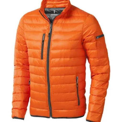 Gift Campaign Piumino leggero con logo in 20D e nylon 115 g/m2 Elevate Life> Giubbotti