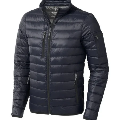 Gift Campaign Piumino leggero con logo in 20D e nylon 115 g/m2 Elevate Life> Giubbotti