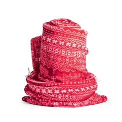 Gift Campaign Plaid in pile da 240 g/m2 con tema nordico e finitura vellutata Norway></noscript> Coperte|Gadget Natalizi