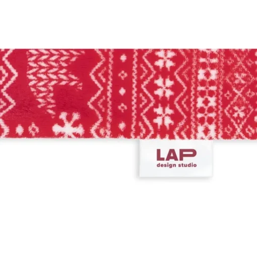 Gift Campaign Plaid in pile da 240 g/m2 con tema nordico e finitura vellutata Norway> Coperte|Gadget Natalizi