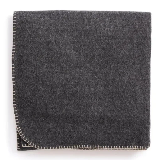 Gift Campaign Plaid in pile mèlange con bottone sul lato per poncho Scottish> Gadget Ecologici|Coperte