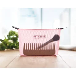 Gift Campaign Pochette a rete in EVA trasparente con zip nera Portobello></noscript> Pochette Personalizzate