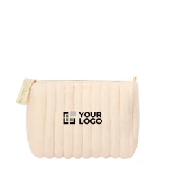 Gift Campaign Pochette chic in cotone riciclato color crema 120 g/m2></noscript> Pochette Personalizzate