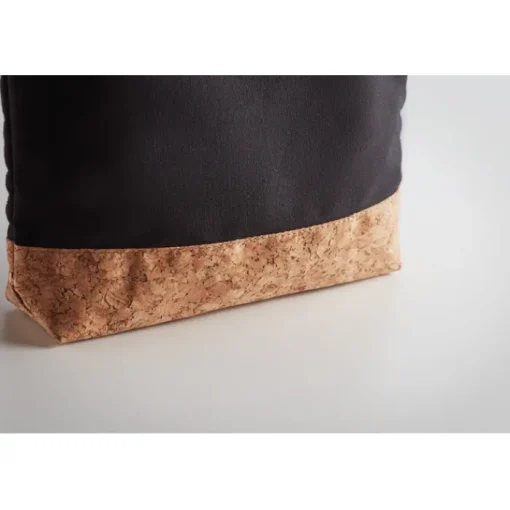 Gift Campaign Pochette con logo in cotone 220g/m2 con fondo in sughero Naturally> Pochette Personalizzate