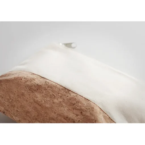 Gift Campaign Pochette con logo in cotone 220g/m2 con fondo in sughero Naturally> Pochette Personalizzate