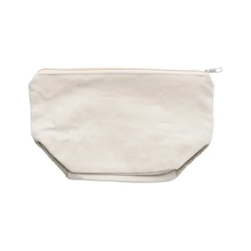 Gift Campaign Pochette con logo in cotone da 280 gr/m2 con dettaglio in juta Craft> Pochette Personalizzate
