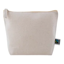 Gift Campaign Pochette cotone 280g/m2 con logo equo e solidale Clark FairTrade> Gadget Ecologici|Pochette Personalizzate