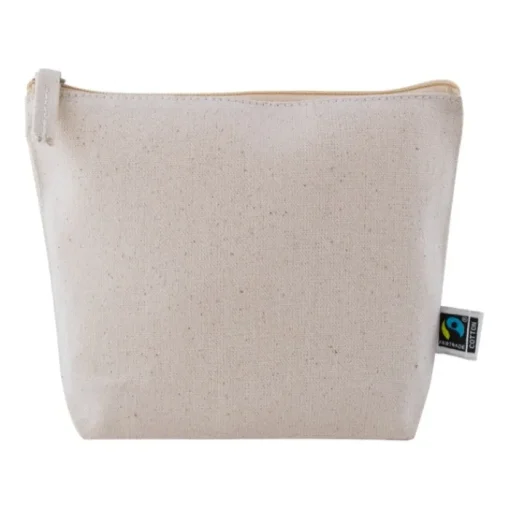 Gift Campaign Pochette cotone 280g/m2 con logo equo e solidale Clark FairTrade> Gadget Ecologici|Pochette Personalizzate