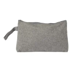 Gift Campaign Pochette grigia con fondo colorato in polycanvas 300D Grey> Pochette Personalizzate