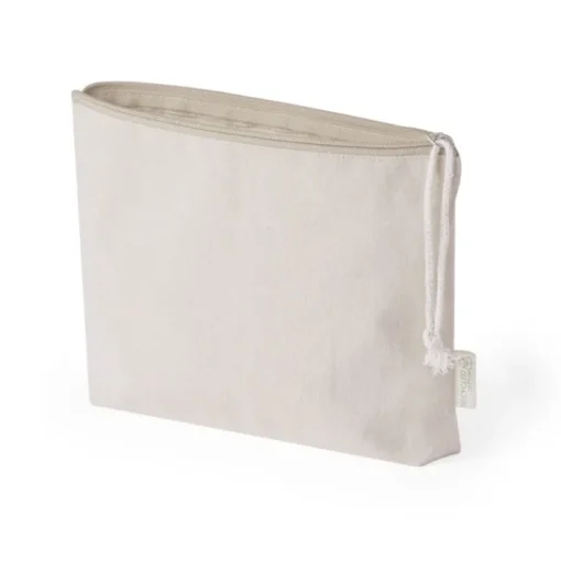 Gift Campaign Pochette in 100% cotone riciclato in elegante tono> Pochette Personalizzate|Gadget Per Parrucchieri