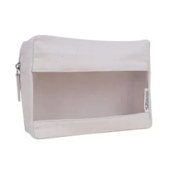 Gift Campaign Pochette in canvas riciclato con rete frontale da 320g/m2></noscript> Pochette Personalizzate