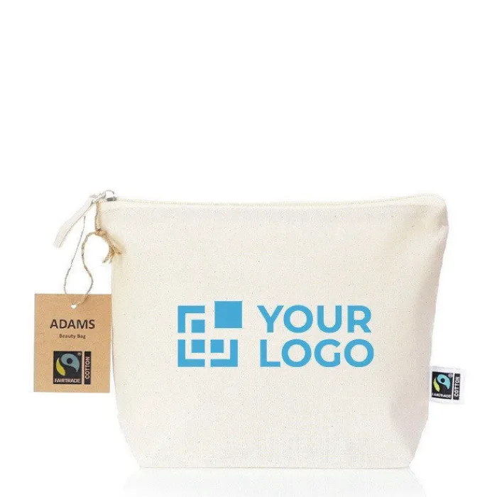 Gift Campaign Pochette in cotone equosolidale da 180 gr/m² Thin FairTrade> Pochette Personalizzate