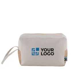 Gift Campaign Pochette in cotone Fairtrade 220g/m2 con base e manico in iuta 330g/m2></noscript> Pochette Personalizzate