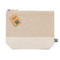 Gift Campaign Pochette in cotone proveniente dal commercio equo Duo FairTrade></noscript> Pochette Personalizzate