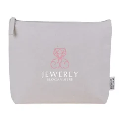Gift Campaign Pochette in cotone riciclato con interno isotermico in alluminio></noscript> Pochette Personalizzate