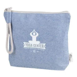 Gift Campaign Pochette in cotone riciclato con manico in corda da 320 g/m2></noscript> Pochette Personalizzate